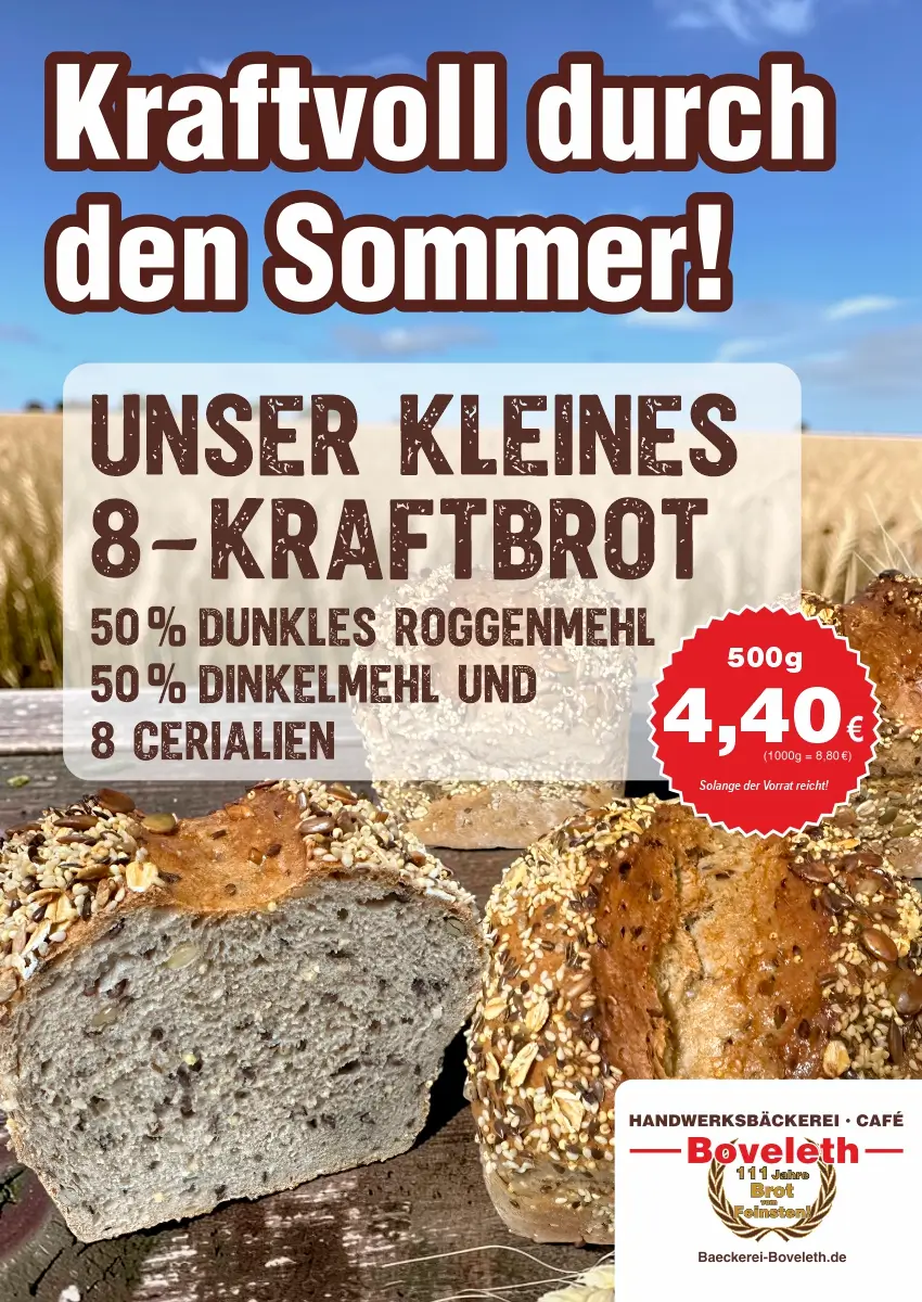Brot des Monats August 2026 Bäckerei Boveleth